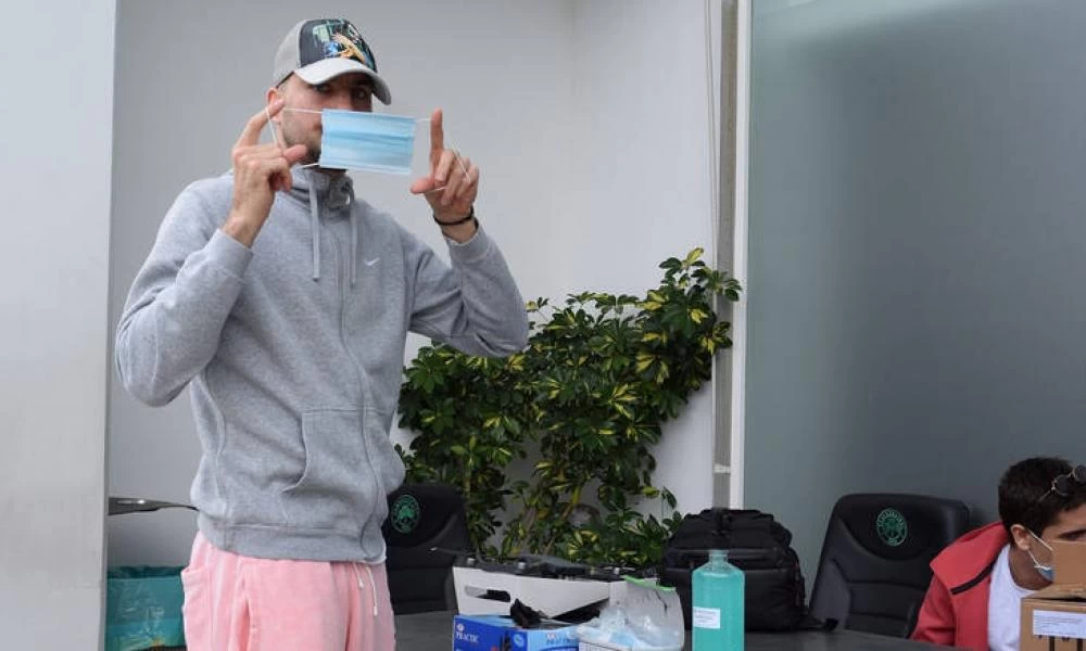 Η πρώτη προπόνηση του Παναθηναϊκού: Διαφορετική από την προ κορονοϊού εποχή